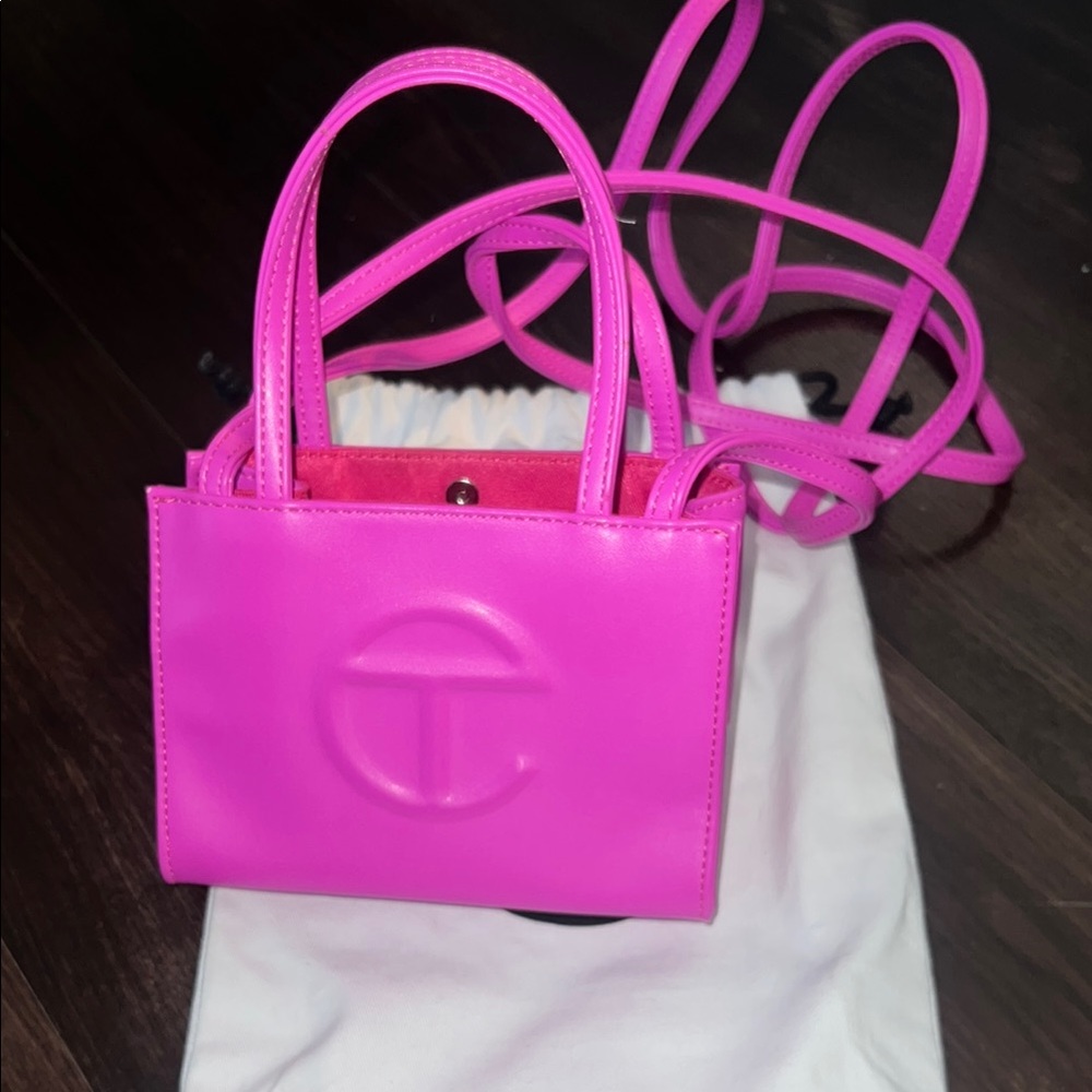Telfar Fuchsia Mini Bag